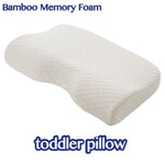 Toddler Pillow Kids Pillow  Organic Cotton Cover Memory Foam Pillow