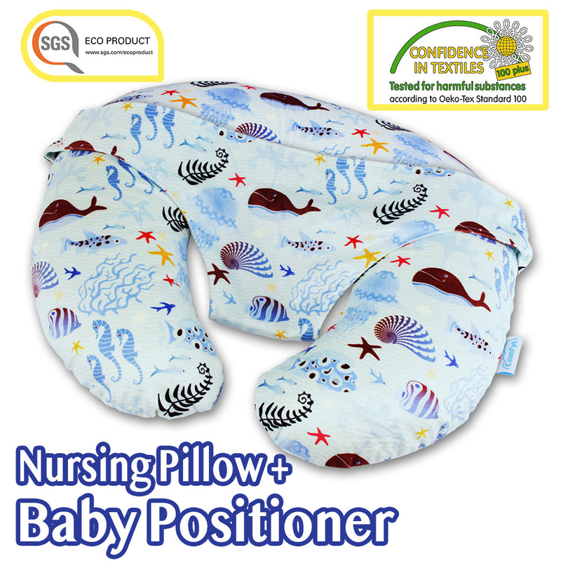 BabyLulls Soft Nursing Pillow Relaxing Baby Feeding Pillow – TheToddly