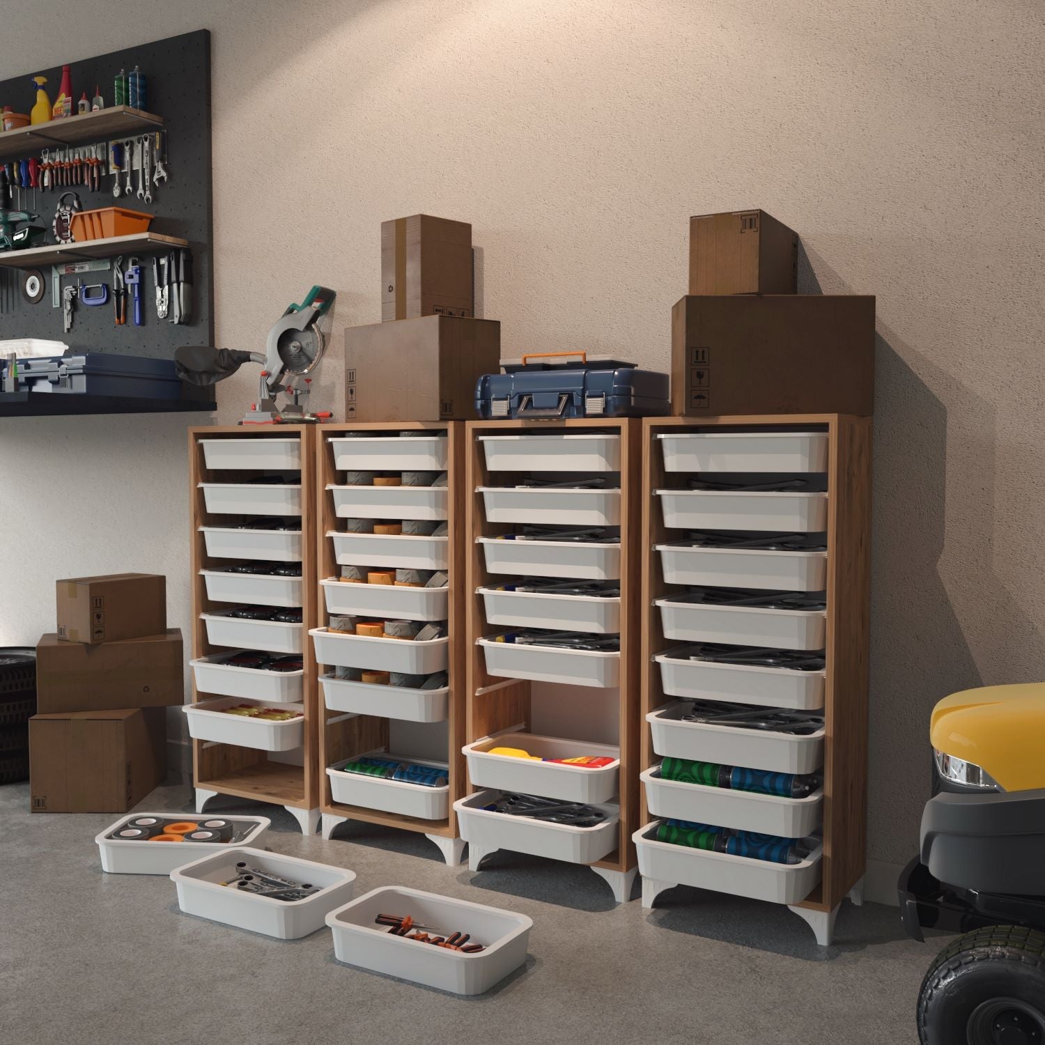 Dresser Storage Cabinet Ikea Trofast Lego Toys Bins Drawer Cubby box –  COMFYT USA